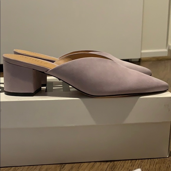 NWT Schutz Lavender Dauani  Mules - Picture 5 of 6